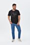 Stone Embroidered T-Shirt on the Front - 3