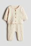 2-piece quilted jersey set