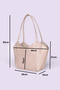 Trendy Asymmetrical Puppy Faux Leather Women's Shoulder Bag - Stylish Design with Magnet Closure - 7