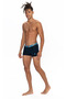 Male, Licensed, Uspa, (Cobalt Blue, Yellow, Dark Blue), 3-Boxer - 4
