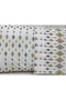 Nivemeshome 50x70 نموذج رباعي منقوش غطاء وسادة مكون من قطعتين - 7