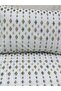 Nivemeshome 50x70 نموذج رباعي منقوش غطاء وسادة مكون من قطعتين - 2