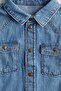 Cotton denim shirt