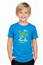 Smile Printed Boy's Double Pocket Bottom-Top Set - 3