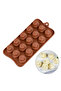 Silicone Chocolate Mold Can Be Used for Making Soap Candle Epoxy Resin and Jelly