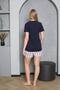 Women's Shorts Pajama Set with Kitten Design, Cotton, Dowry, Bundle, Home Wear - 6