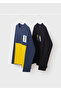 T-Shirt for Boys Long Sleeve 2 Pcs 7062 - 4