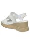 D25Ys-2975Z Daily White Women's Sandals - 4