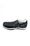 2021 Navy Blue Nubuck Leather Men's Casual Shoes - 3
