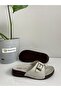 Full Orthopedic Adjustable Single Buckle Mother Slippers - 4