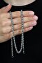 Sport Round Fox Tail Men's Steel Chain Necklace 5mm K60 - 2