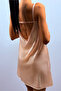 Satin Nightgown with Lace Detail - 4