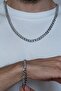 8mm Thick Gourmet Men's Steel Necklace and Bracelet Chain Set Eck18T - 5