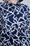 Women's Shirt Collar Buttoned Long Woven Dress - 7
