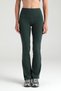 Comfort High Waist Flare Leg Leggings Moss Green - 5