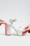 12cm Pearl Leather, Off-White Leather, Bridal Shoes, Comfort Focus - 5