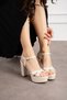 12cm Pearl Leather, Off-White Leather, Bridal Shoes, Comfort Focus - 3