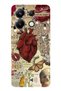 Poco X6 Pro Compatible Vampire Diaries Vintage Transparent Silicone Case