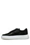 Genuine Leather Olgea Black Women's Casual Shoes - 4
