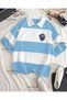 Men's and Women's Half-Zip Polo Collar Oversize T-Shirt - Harry Potter Houses Design