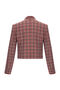 Padded Plaid Patterned Jacket - 8