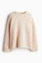 Oversized mohair-blend jumper