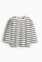 Loose-fit cotton top