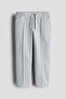 Piqué trousers