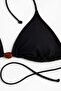 Padded triangle bikini top - 2