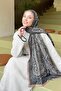 Soft Retro Patterned Camel Shawl - 2