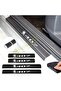 Peugeot 407 Carbon Door Sill Auto Sticker 4 Pieces