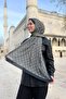 شال فريش - نمط البرسيم - EM060-14 - رمادي، أنثراسايت - 2