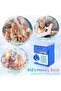 Electronic Piggy Bank Kids ATM Machine Password Money Safe Box Coin Saving Toy Blue - 5