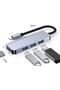 Type-C 1Xusb 3.0 3Xusb 2.0 Hub - Otg Splitter Adapter Byl-2013T - 2