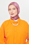 Shiny Jacquard Floral Pattern Shawl - 4