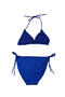 Glowzia Navy Blue Women's Triangle Bikini Set - 2