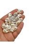12/14/15mm Unshaped Cream Pearl Plastic Beads Jewelry Making Bead (25 Gr) - 3