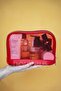 Red Makeup Bag Cosmetic Personal Care Bag - 3