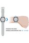 QUICK RELEASE BANDS (20 MM) WHITE WITH BLACK STAINLESS STEEL HARDWARE - 3