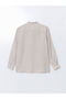 Lcw Vision Slim Fit Long Sleeve Linen Men's Shirt (S5) - 2