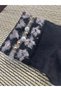 Women's Beaded Beard Socks 6 Pairs Colored Cotton - 3
