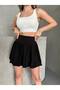 Balloon Skirt High Waist - Stylish and Comfortable Daily Combination