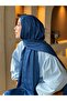 Silky Jacquard Series Almond Pattern Shawl - 2