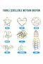 Bamboo Toy 300 Pieces Educational Stick Children's Intelligence Strategy Development Game Above 1 Year Old - 7