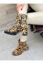 أحذية Feli Feather Leopard ذات الكعب السميك - 3