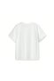 Pra Milano T-Shirt - White Oversize Printed Crew Neck Printed Short Sleeve Loose - 2