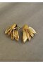 Leaf Earrings - 3 cm Width - 3