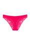 2 Pack Cotton Back Leg Lace Slip Women's Panties - 6