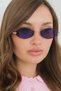 Merlin Silver Black Mirror Sunglasses - 5