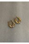 Vintage Steel Hoop Earrings 2 cm